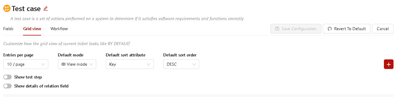 Test Ticket